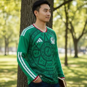 Jersey Seleccion Mexicana Mundial 2026 Manga Larga